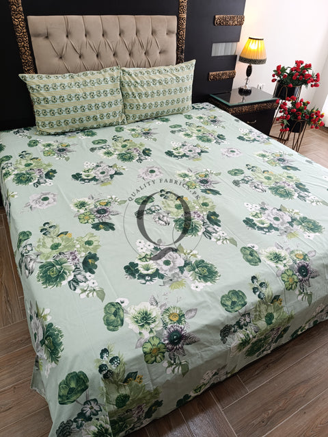 QF-2277: 3 Piece Cotton Bed Sheet