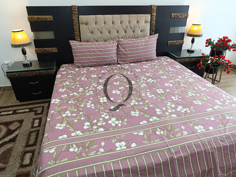 QF-2281: 3 Piece Cotton Bed Sheet