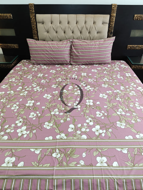 QF-2281: 3 Piece Cotton Bed Sheet