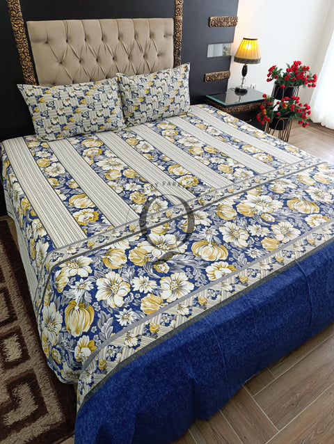 QF-2280: 3 Piece Cotton Bed Sheet