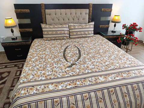 QF-2282: 3 Piece Cotton Bed Sheet