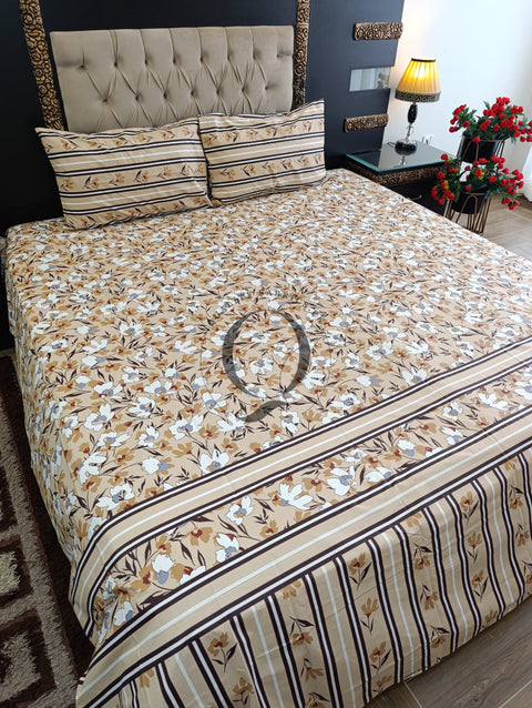 QF-2282: 3 Piece Cotton Bed Sheet