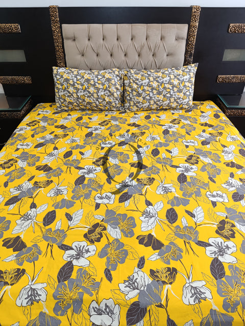 QF-2285: 3 Piece Cotton Bed Sheet