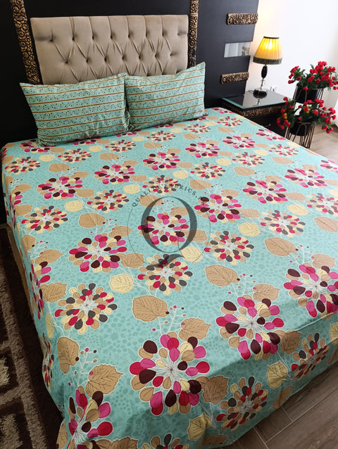 QF-2286: 3 Piece Cotton Bed Sheet