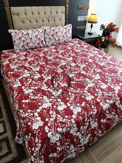 QF-2287: 3 Piece Cotton Bed Sheet