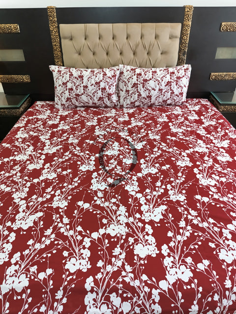 QF-2287: 3 Piece Cotton Bed Sheet