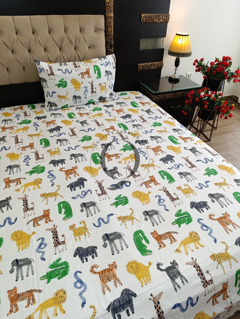 KBS-2282: Kids Bed Sheet (Percale Cotton)
