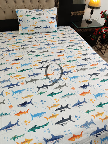 KBS-2291: Kids Bed Sheet (Percale Cotton)