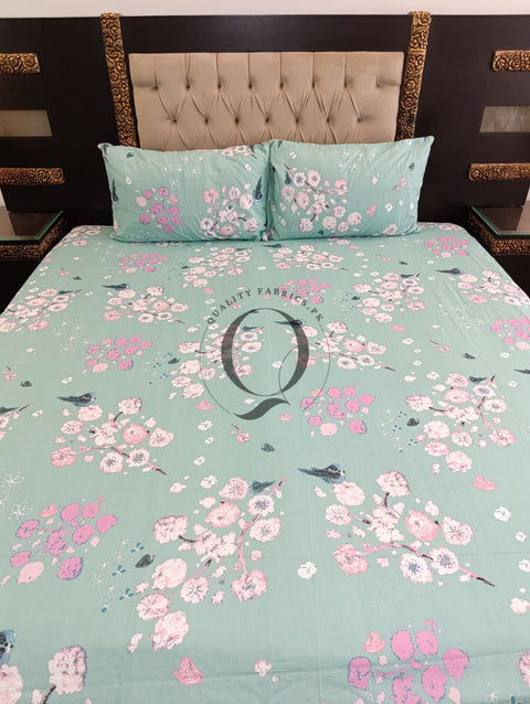 QF-2292: 3 Piece Cotton Bed Sheet