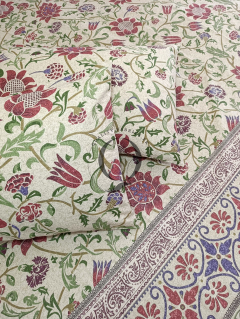 QF-2296: 3 Piece Cotton Bed Sheet