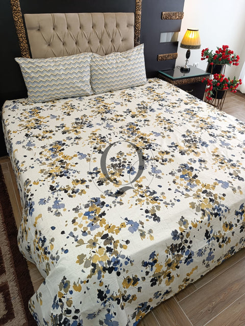 QF-2297: 3 Piece Cotton Bed Sheet