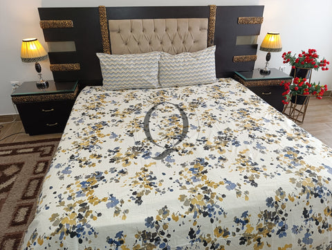 QF-2297: 3 Piece Cotton Bed Sheet