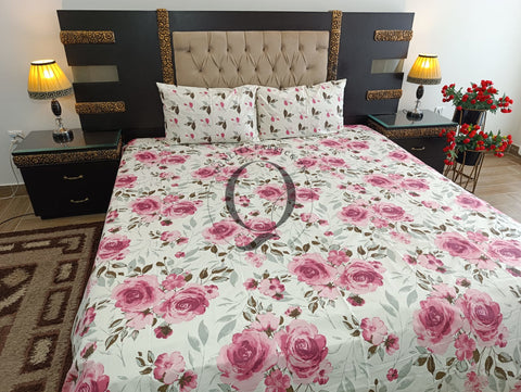 QF-2298: 3 Piece Cotton Bed Sheet