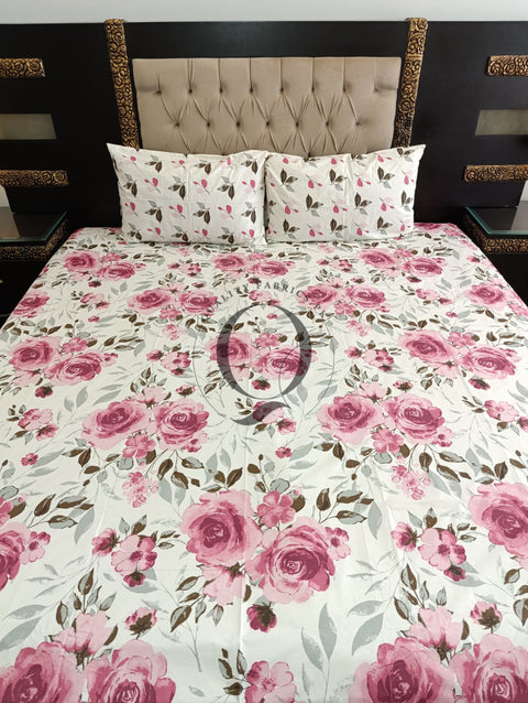 QF-2298: 3 Piece Cotton Bed Sheet