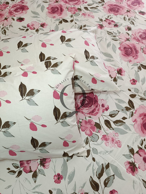 QF-2298: 3 Piece Cotton Bed Sheet