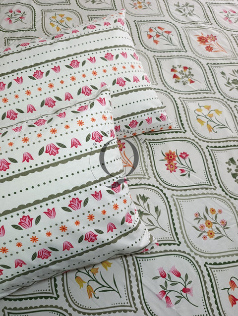 QF-2301: 3 Piece Cotton Bed Sheet