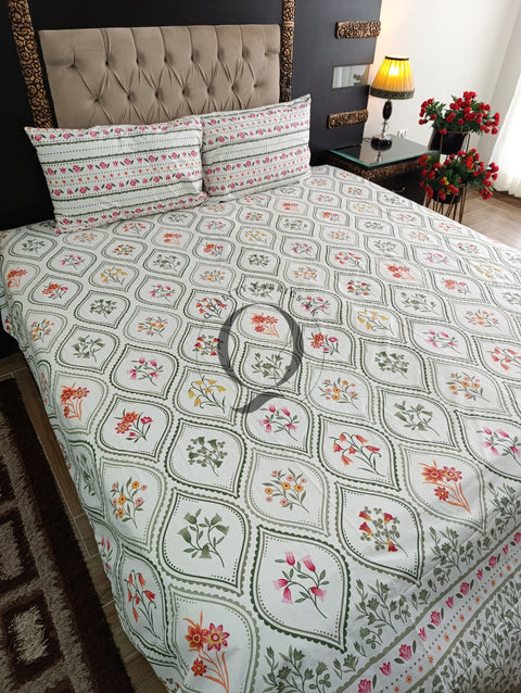 QF-2301: 3 Piece Cotton Bed Sheet