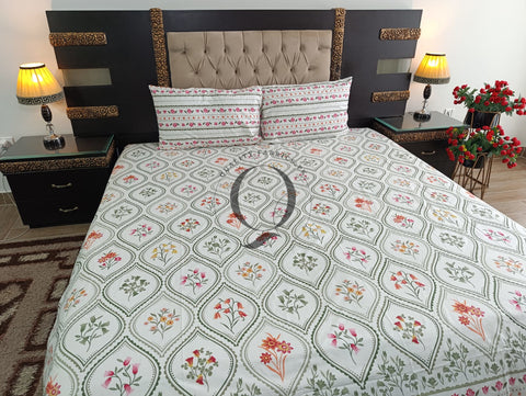 QF-2301: 3 Piece Cotton Bed Sheet