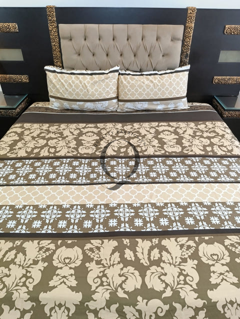 QF-2303: 3 Piece Cotton Bed Sheet