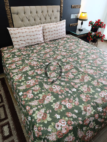 QF-2305: 3 Piece Cotton Bed Sheet