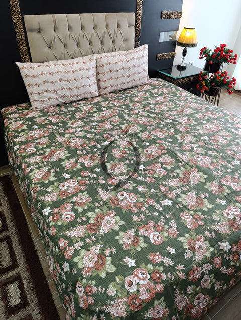 QF-2305: 3 Piece Cotton Bed Sheet