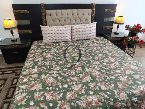 QF-2305: 3 Piece Cotton Bed Sheet