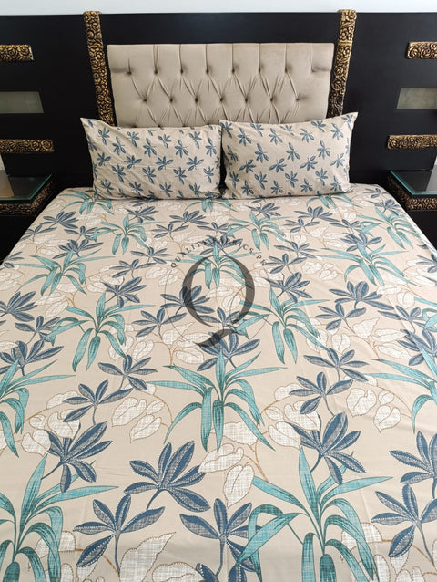 QF-2307: 3 Piece Cotton Bed Sheet