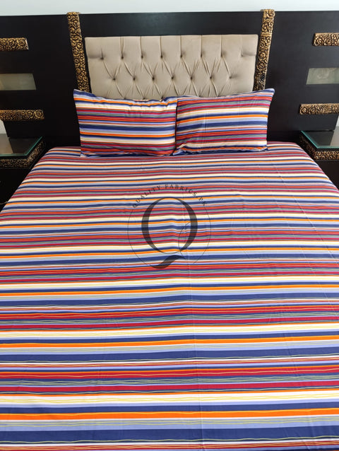 QF-2308: 3 Piece Cotton Bed Sheet