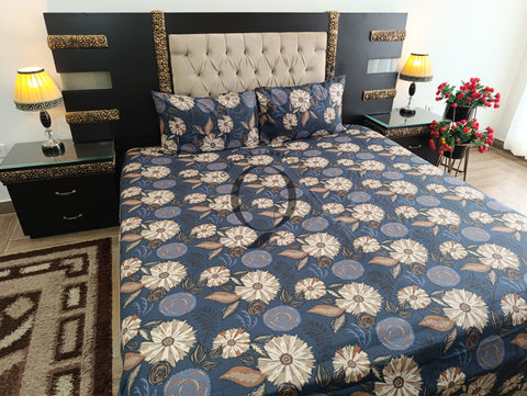 QF-2314: 3 Piece Cotton Bed Sheet