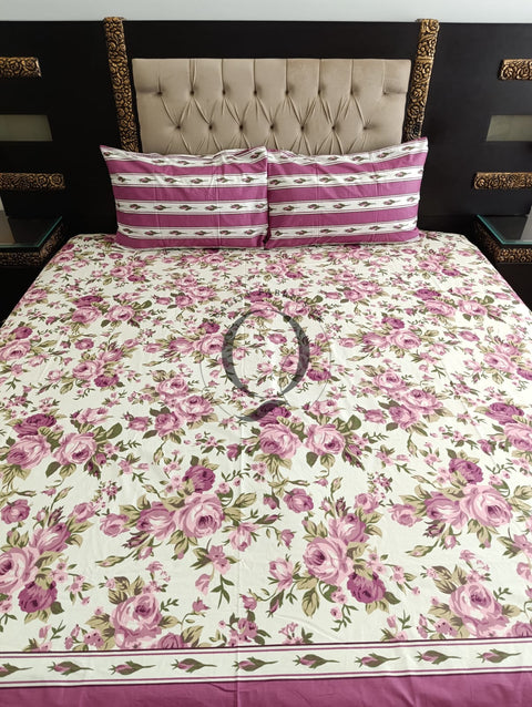QF-2317: 3 Piece Cotton Bed Sheet