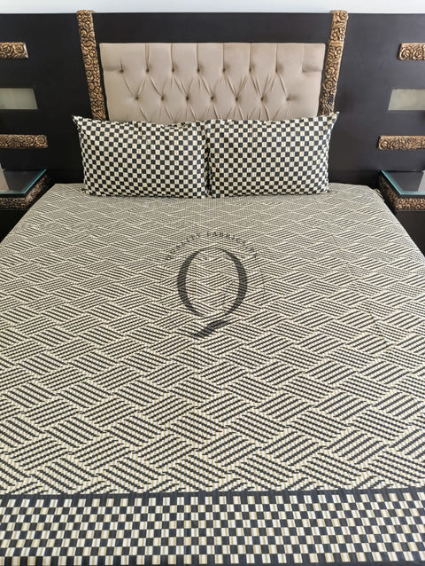 QF-2318: 3 Piece Cotton Bed Sheet