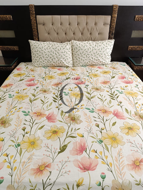 QF-2321: 3 Piece Cotton Bed Sheet
