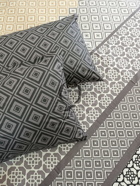 QF-2323: 3 Piece Cotton Bed Sheet