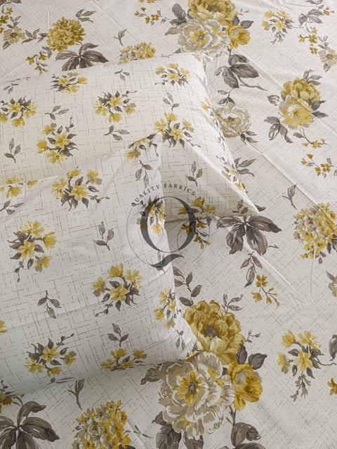 QF-2326: 3 Piece Cotton Bed Sheet