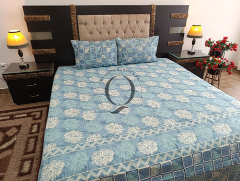 QF-2327: 3 Piece Cotton Bed Sheet