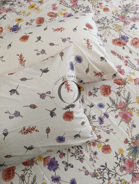 QF-2328: 3 Piece Cotton Bed Sheet