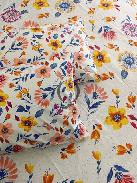 QF-2334: 3 Piece Cotton Bed Sheet