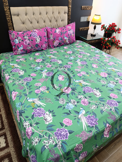 QF-2335: 3 Piece Cotton Bed Sheet