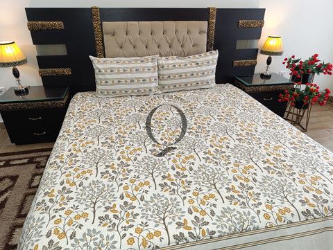 QF-2340: 3 Piece Cotton Bed Sheet