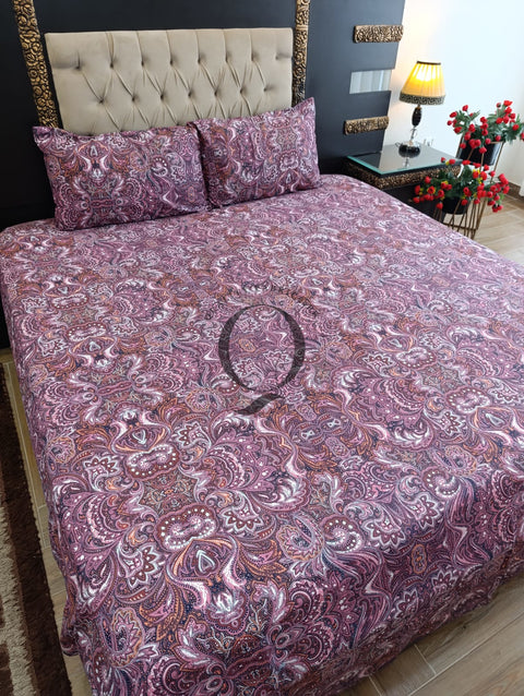 QF-2341: 3 Piece Cotton Bed Sheet