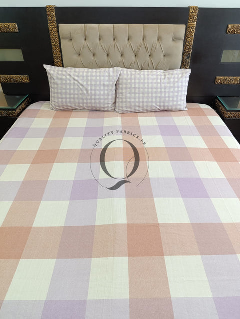 QF-2344: 3 Piece Cotton Bed Sheet