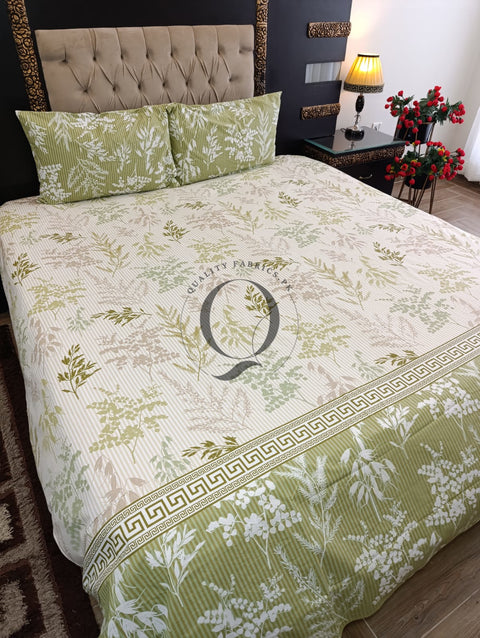 QF-2345: 3 Piece Cotton Bed Sheet