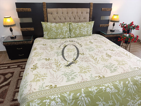 QF-2345: 3 Piece Cotton Bed Sheet