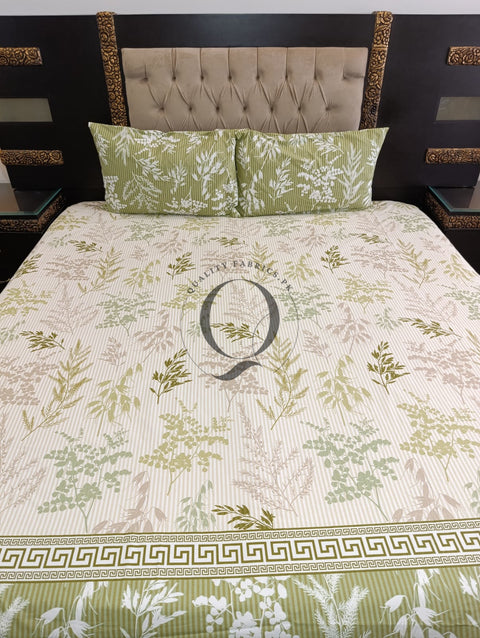QF-2345: 3 Piece Cotton Bed Sheet