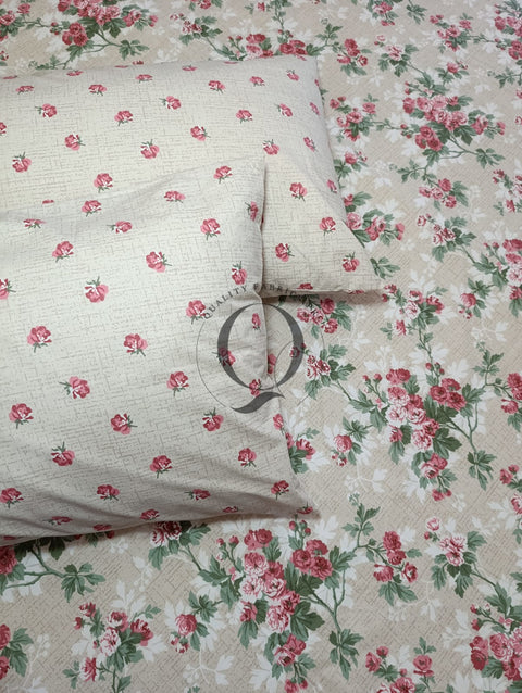 QF-2348: 3 Piece Cotton Bed Sheet