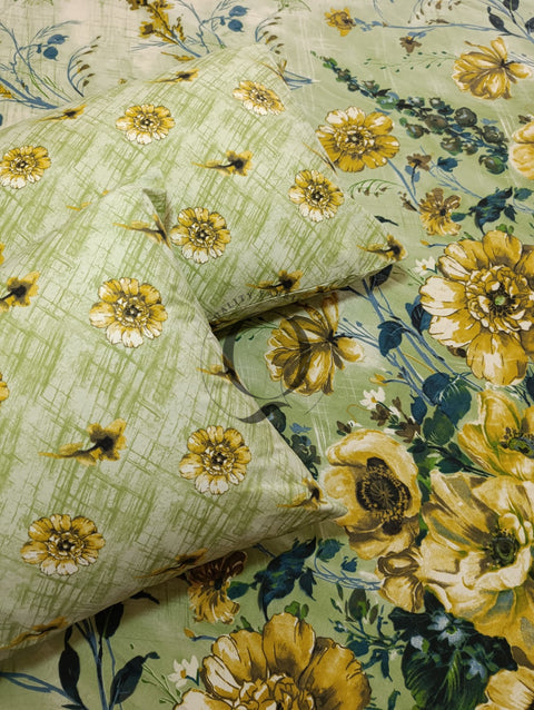 QF-2351: 3 Piece Cotton Bed Sheet