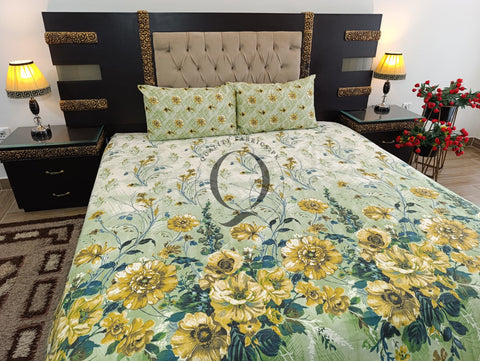 QF-2351: 3 Piece Cotton Bed Sheet