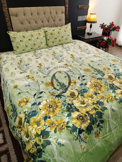 QF-2351: 3 Piece Cotton Bed Sheet