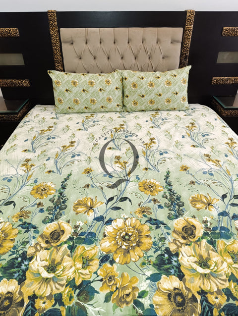 QF-2351: 3 Piece Cotton Bed Sheet
