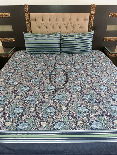 QF-2353: 3 Piece Cotton Bed Sheet